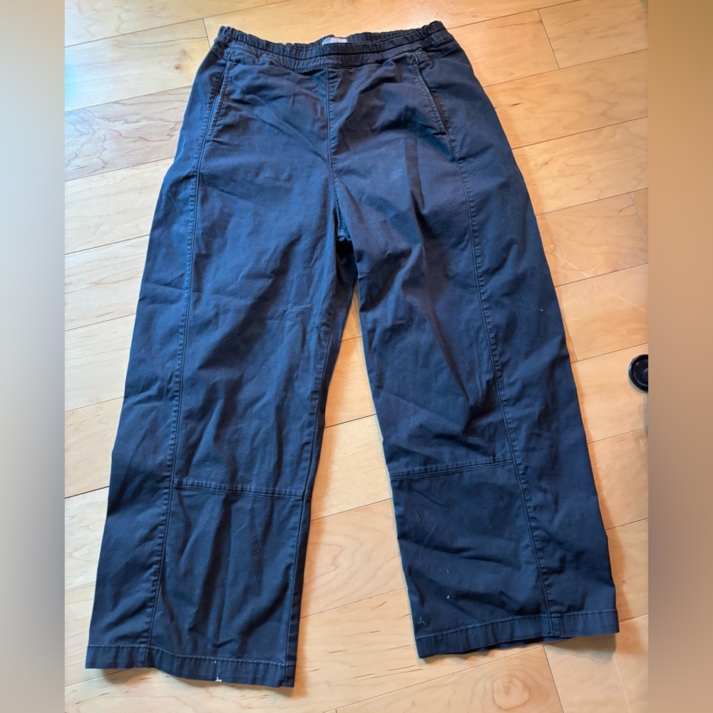 Anthropologie Pilcro  Izzie pull on relaxed barrel pats size LT